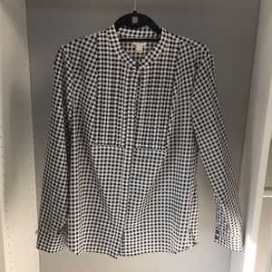 J.Crew Gingham Blouse